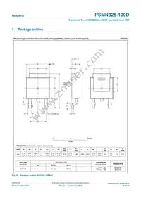 PSMN025-100D Datasheet Page 10