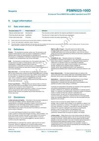 PSMN025-100D Datasheet Page 12