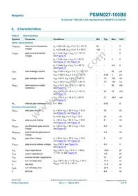 PSMN027-100BS Datasheet Page 5