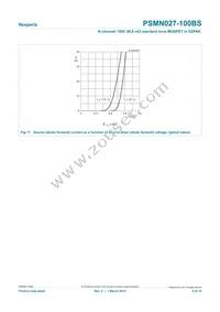 PSMN027-100BS Datasheet Page 9