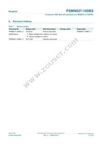 PSMN027-100BS Datasheet Page 11