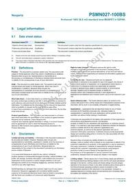 PSMN027-100BS Datasheet Page 12