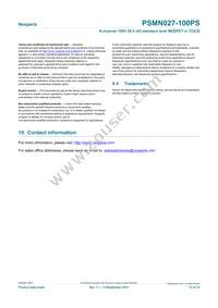 PSMN027-100PS Datasheet Page 13