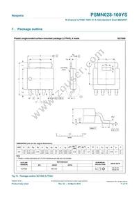 PSMN028-100YS Datasheet Page 11