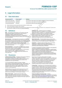 PSMN030-150P Datasheet Page 11