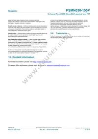 PSMN030-150P Datasheet Page 12