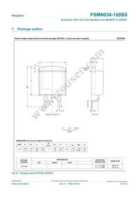 PSMN034-100BS Datasheet Page 10