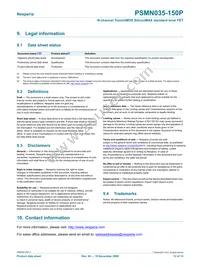 PSMN035-150P Datasheet Page 12