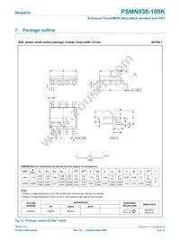 PSMN038-100K Datasheet Page 9