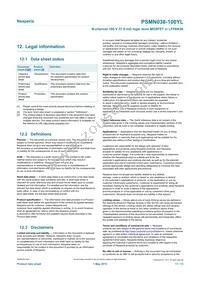 PSMN038-100YLX Datasheet Page 11