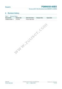 PSMN050-80BS Datasheet Page 11