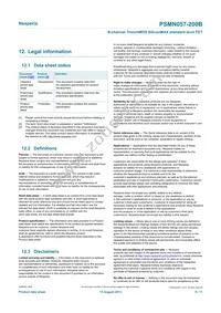 PSMN057-200B Datasheet Page 9