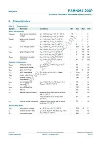 PSMN057-200P Datasheet Page 6
