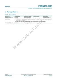 PSMN057-200P Datasheet Page 10