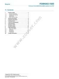 PSMN063-150D Datasheet Page 12