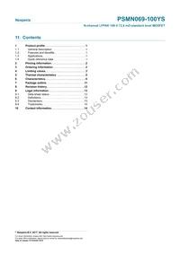 PSMN069-100YS Datasheet Page 15