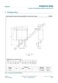 PSMN070-200B Datasheet Page 8