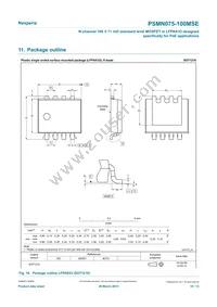 PSMN075-100MSEX Datasheet Page 10