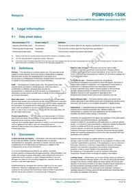 PSMN085-150K Datasheet Page 11