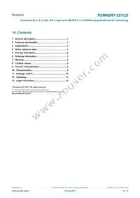 PSMN0R7-25YLDX Datasheet Page 14