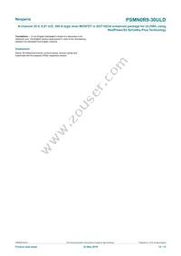 PSMN0R9-30ULDX Datasheet Page 12
