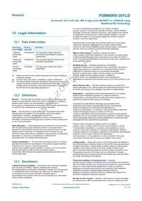 PSMN0R9-30YLDX Datasheet Page 11