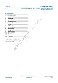 PSMN0R9-30YLDX Datasheet Page 13