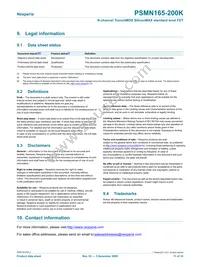 PSMN165-200K Datasheet Page 11