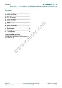 PSMN1R0-25YLDX Datasheet Page 14