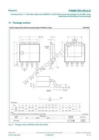 PSMN1R0-40ULDX Datasheet Page 10