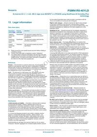 PSMN1R0-40YLDX Datasheet Page 12