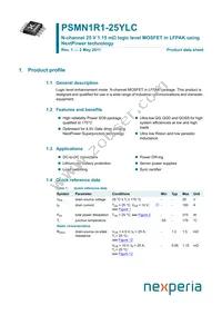 PSMN1R1-25YLC,115 Cover