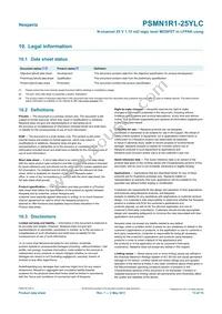 PSMN1R1-25YLC Datasheet Page 13