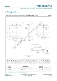 PSMN1R2-25YLC Datasheet Page 11