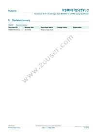 PSMN1R2-25YLC Datasheet Page 12