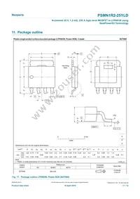 PSMN1R2-25YLDX Datasheet Page 11