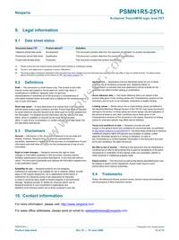 PSMN1R5-25YL Datasheet Page 12