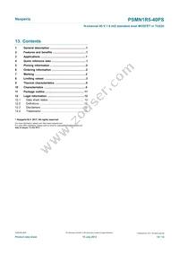 PSMN1R5-40PS Datasheet Page 14