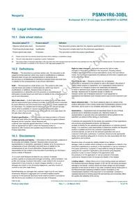 PSMN1R6-30BL Datasheet Page 13