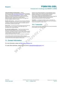 PSMN1R6-30BL Datasheet Page 14