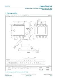 PSMN1R6-40YLC:115 Datasheet Page 11