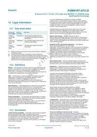 PSMN1R7-25YLDX Datasheet Page 12