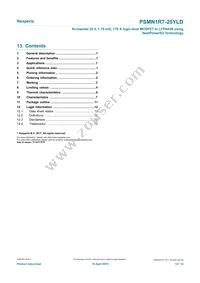 PSMN1R7-25YLDX Datasheet Page 14