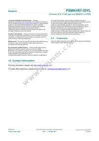 PSMN1R7-30YL Datasheet Page 14