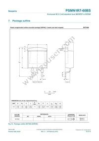 PSMN1R7-60BS Datasheet Page 10