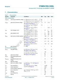 PSMN1R8-30BL Datasheet Page 6