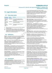 PSMN2R0-25YLDX Datasheet Page 12