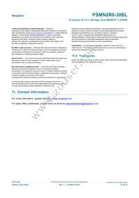 PSMN2R0-30BL Datasheet Page 14