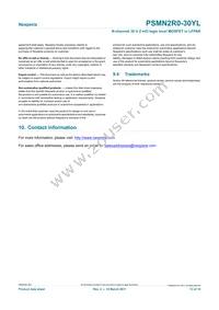 PSMN2R0-30YL Datasheet Page 13