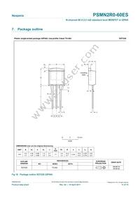 PSMN2R0-60ES Datasheet Page 11